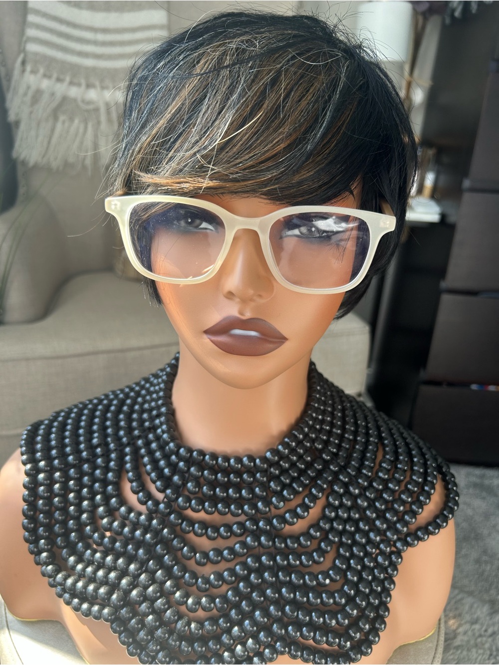 ✨NEW Nerd Classic Translucent White Women's Eyewear Frame
